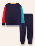 Set Sweatshirt Appliqué Feithicle Cartún
