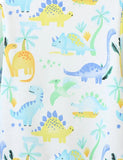 Dinosaur Printed Round Neck Sweater - Mini Taylor