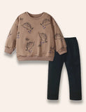 Set Sweatshirt Clóbhuailte Dineasár