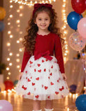Valentine's Day Love Tulle Princess Dress
