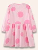 Gúna Geansaí Dotted Ladybug Appliqué