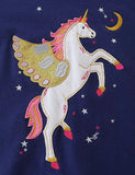 Oíche Unicorn Appliqué Sweatshirt