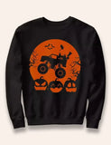 Подходящ суичър за семейство Monster Truck за Хелоуин