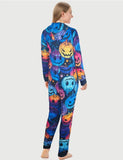 Pajamas Meaitseála Teaghlaigh Clóbhuailte Ilphumpkin Oíche Shamhna