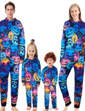 Pajamas Meaitseála Teaghlaigh Clóbhuailte Ilphumpkin Oíche Shamhna