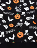 Sweatshirt Clóbhuailte Ghost Pumpkin Oíche Shamhna