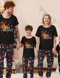 Oíche Shamhna Il Spider Clóbhuailte Pajamas Teaghlaigh Meaitseáil