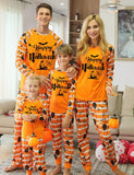 Pyjamas Meaitseála Teaghlaigh Clóbhuailte Magician Pumpkin Oíche Shamhna