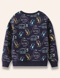 Sweatshirt Clóbhuailte Dineasár Ilréalta