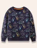 Sweatshirt Clóbhuailte Dineasár Ilréalta