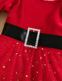 Gúna Cóisir na Nollag Starry Tulle+Bow Headband