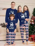 Pajamas Meaitseála Teaghlaigh Clóbhuailte Réinfhianna na Nollag