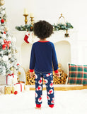 Christmas Snowman & Letter Print Family Matching Raglan-sleeve Pajamas Sets