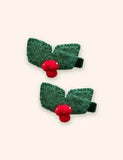 Mhothaigh Olann Nollag 2PCS bioráin gleoite
