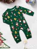 Cló na Nollag Pajamas Meaitseála Teaghlaigh