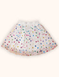 Valentine's Day Love Print Tutu Skirt
