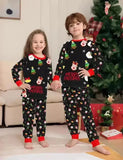 Pajamas Meaitseála Teaghlaigh Long-sleibíní
