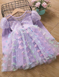 Butterfly Suspender Tulle Princess Dress