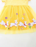 Bunny Applique Tulle Dress