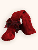 Knitted Bow Leggings