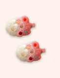 Mhothaigh Olann Nollag 2PCS bioráin gleoite