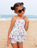 Ocean Printed Swimsuit