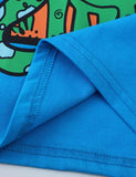 Dinosaur Print Short-sleeved T-shirt