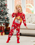 PAW Patrol Christmas Family Matching Chase and Marshall Pajamas Sets