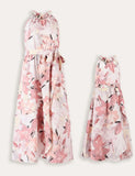 Gúna Floral Strap Muineál Mam & Mise