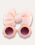 Flower Sunglasses+Solid Headband - Mini Taylor