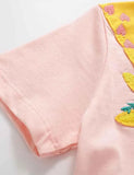 Giraffe Appliqué T-shirt - Mini Taylor