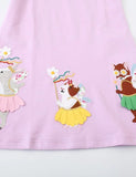 Guinea Pig Appliqué Dress - Mini Taylor