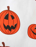 Halloween Pumpkin Printed Romper - Mini Berni