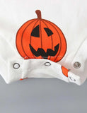 Halloween Pumpkin Printed Romper - Mini Berni