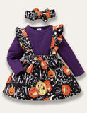 Halloween Strap Suit Dress - Mini Berni