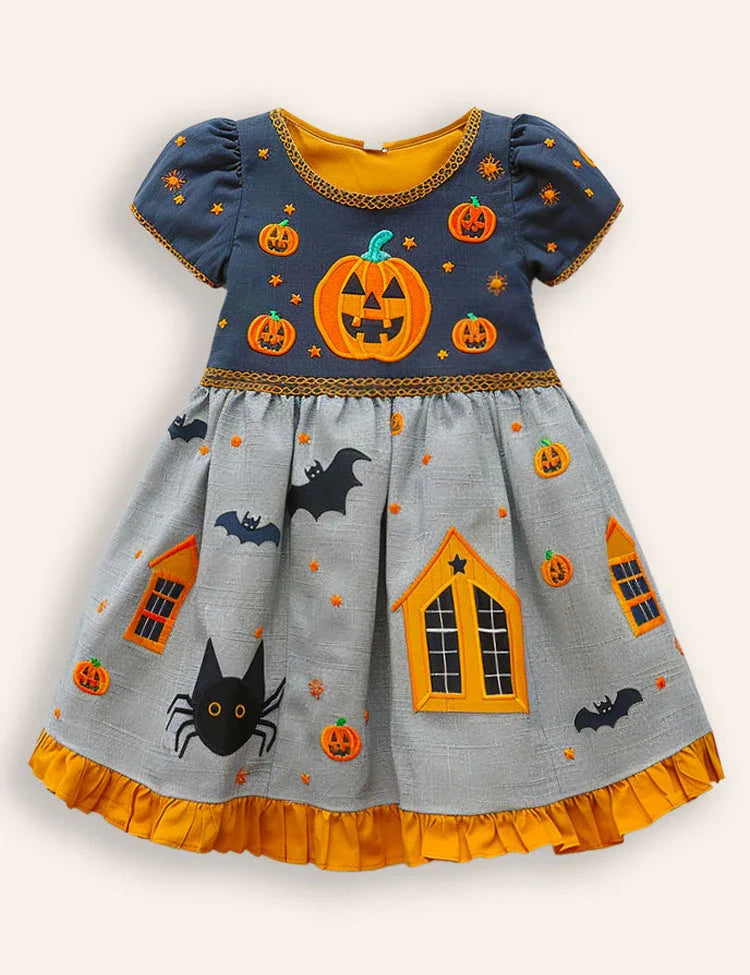 Halloween Appliqué Dress