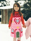 Gingerbread House Pinafore Dress