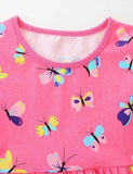 Multi Butterfly Printed Dress - Mini Taylor