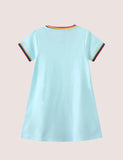 Rainbow Pencil Appliqué Dress - Mini Taylor