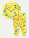 Rainbow Unicorn Print Long-Sleeve Suit