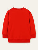 Sequined Elk Sweatshirt - Mini Taylor