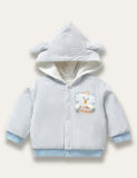 Cartoon Animal Hooded Coat - Mini Taylor