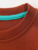Cartoon Excavator Sweatshirt - Mini Taylor