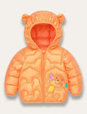 Cute Monkey Shiny Cotton Coat - Mini Taylor