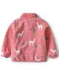 Deer Print Fleece Padded Jacket - Mini Taylor