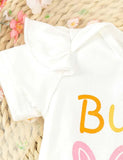 Easter Bunny Baby Printed Romper+Bunny Shorts - Mini Taylor
