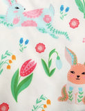 Easter Bunny Print Tulle Dress - Mini Taylor