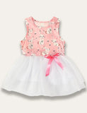 Easter Bunny Print Tulle Dress - Mini Taylor