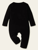 Halloween Skull Printed Luminous Romper - Mini Berni