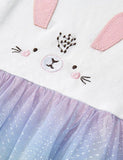 Rabbit Appliqué Tulle Dress - Mini Taylor